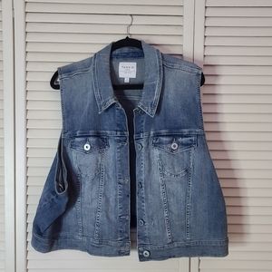 Denim vest